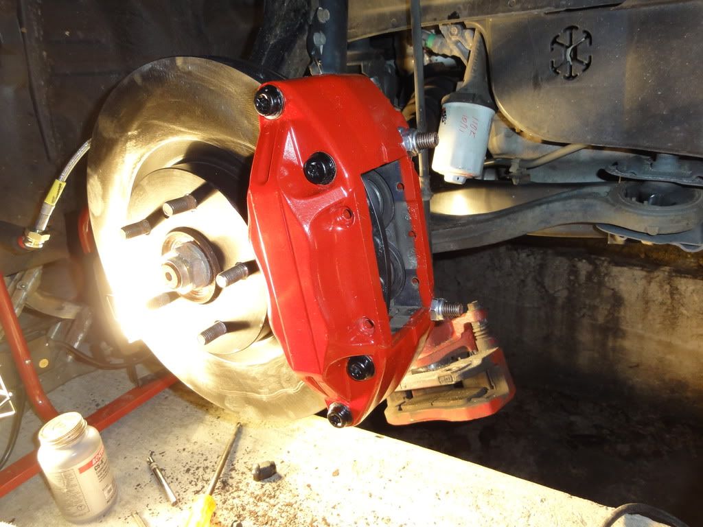 How To RL advics front brake installation on 7th gen Honda Accord